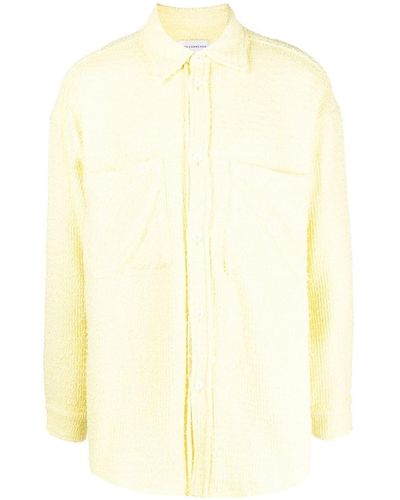 Faith Connexion Tweed Shirt - Yellow