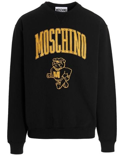 Moschino 'college' Sweatshirt - Black