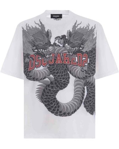 DSquared² Cotton Tee - Grey