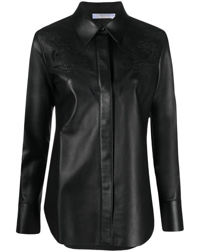 Chloé Leather Jacket - Black