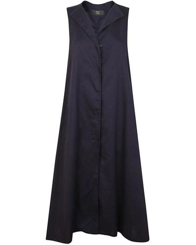 Yohji Yamamoto Cotton Dress - Blue