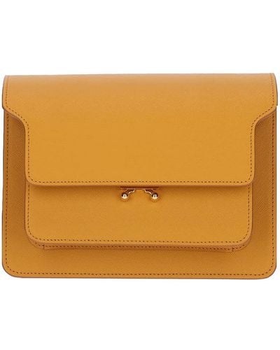 Marni Medium Shoulder Bag - Orange