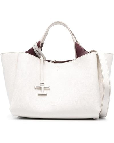 Tod's Bag With Logo - White