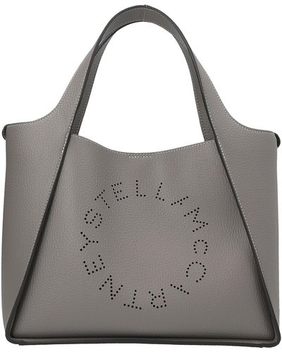 Stella McCartney Grainy Mat Handbag - Grey
