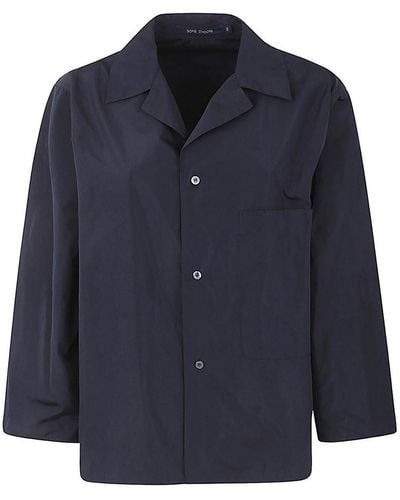 Sofie D'Hoore Shirt With Front Applied Pocket - Blue