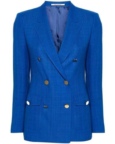 Tagliatore Double-breasted Jacket - Blue