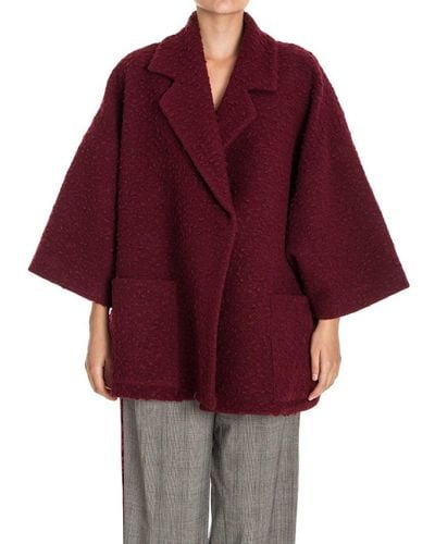 Stella Jean Wool Coat - Red