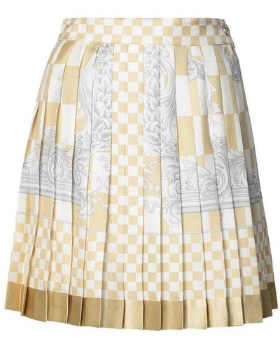 Versace Barocco Skirt - Natural