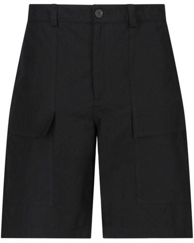 Studio Nicholson Cargo Shorts - Black