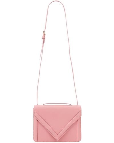 Mansur Gavriel M-frame Shoulder Bag - Pink