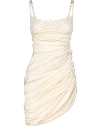 Jacquemus Asymmetrical Lingerie Dress - Natural