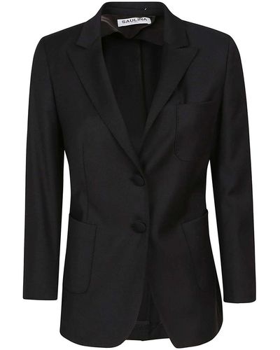 SAULINA Adelaide Wool Jacket - Black