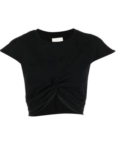 T-shirt con spalline imbottite Zelitos, ISABEL MARANT