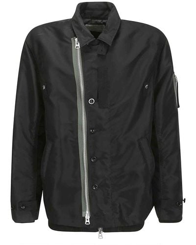 Sacai Oversized Jacket - Black