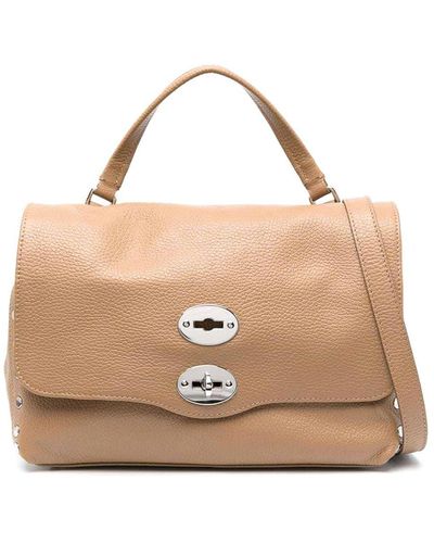Zanellato Postina S Daily Leather Handbag - Natural