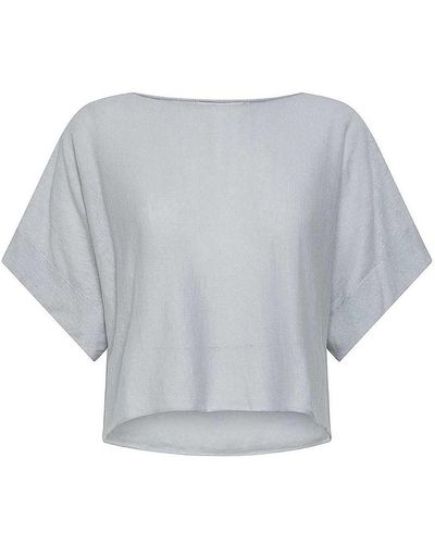 Antonelli Wide Sleeve Shirt - Grey