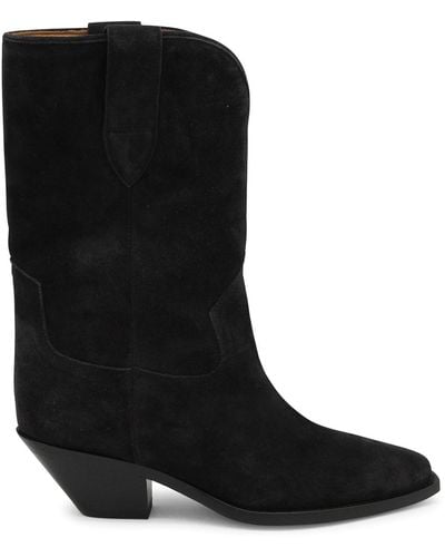 Isabel Marant Suede Boots - Black