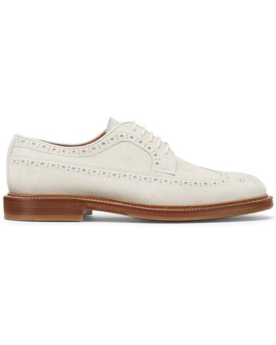 Brunello Cucinelli Derby Shoes - White