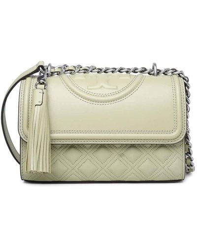 Tory Burch Tracolla Fleming - Grey