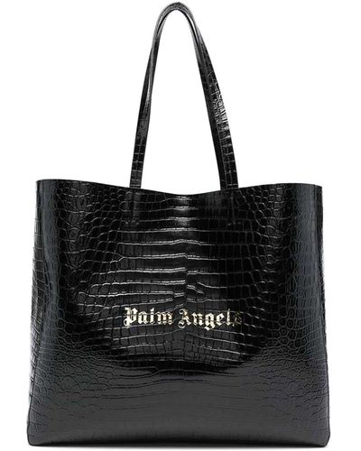 Palm Angels Logo Tote - Black