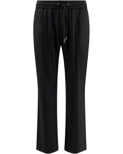 Dolce & Gabbana Virgin Wool Trouser - Black