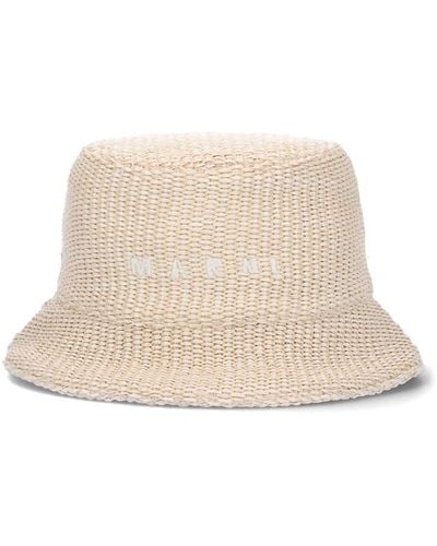 Marni Bucket Hat - White