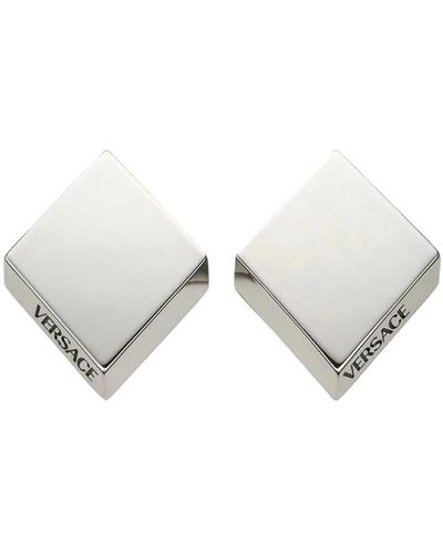 Versace Earrings - White