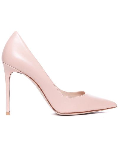 Le Silla Leather Court Shoes - Pink