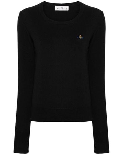 Vivienne Westwood Crewneck Sweatshirt - Black