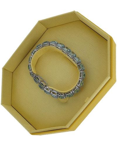 Swarovski Bracelet With Square Cut - Green