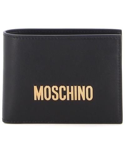 Moschino Lettering Wallet - Black