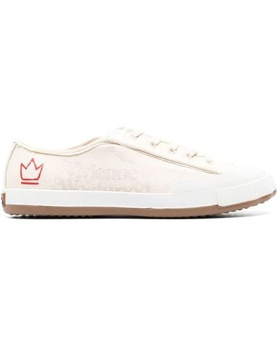 Vivienne Westwood Logo-print Low-top Trainers - White