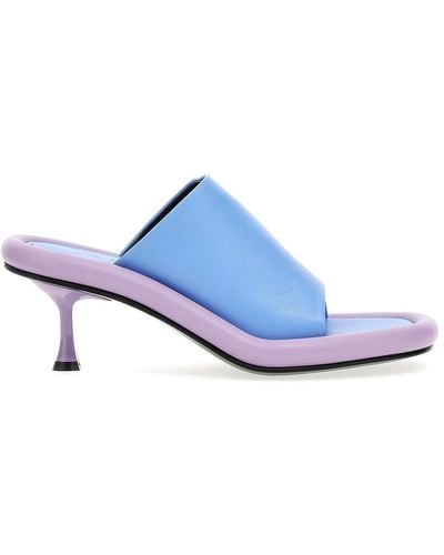 JW Anderson 'bumber' Mules - Blue