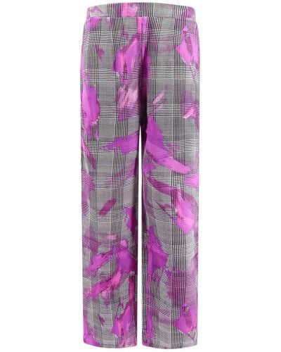 SLEEP NO MORE Silk Pajamas Trouser - Purple