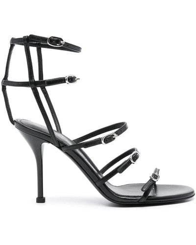 Alexander McQueen Sandal With Cut-out Details - White