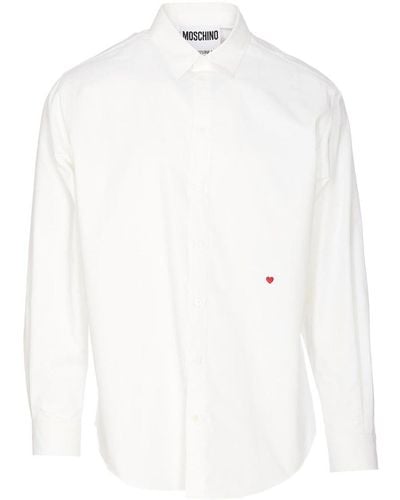 Moschino Heart Classic Shirt - White