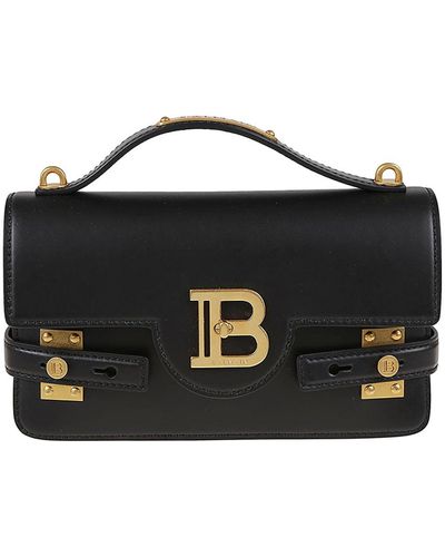 Balmain Bbuzz Shoulder Bag - Black