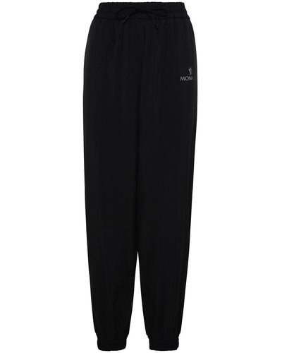 Moncler Polyester Pants - Black