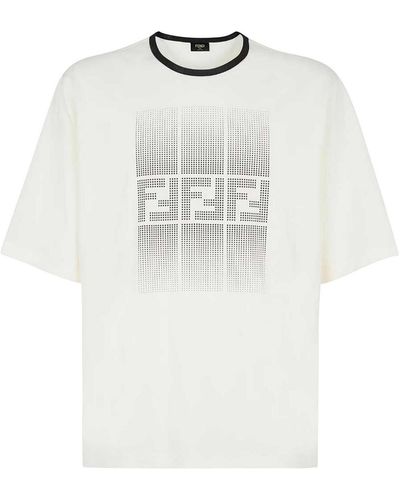 Fendi Logo T-shirt - White