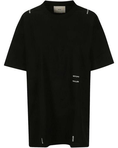 Setchu Origami T-shirt - Black