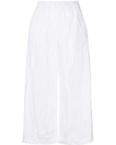 Daniela Gregis Cotton Trousers - White