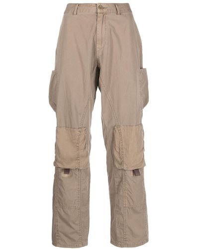 John Elliott Cotton Cargo Trousers - Natural