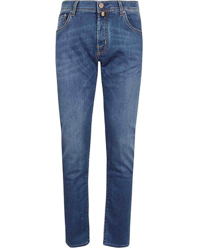 Jacob Cohen Pant 5 Slim Fit Bard Jeans - Blue