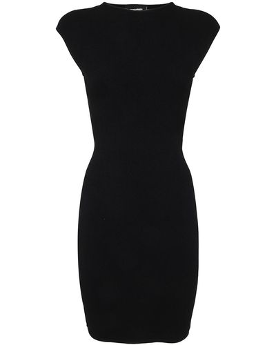 DSquared² Slim Fit Dress - Black