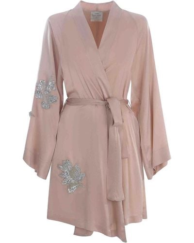 Forte Forte Satin Kimono - Pink