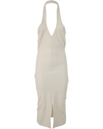 La Petite Robe Di Chiara Boni Sur Sleeveless Dress - White