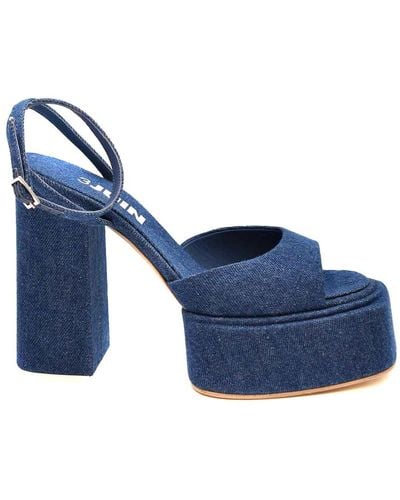 3Juin Denim Sandals - Blue