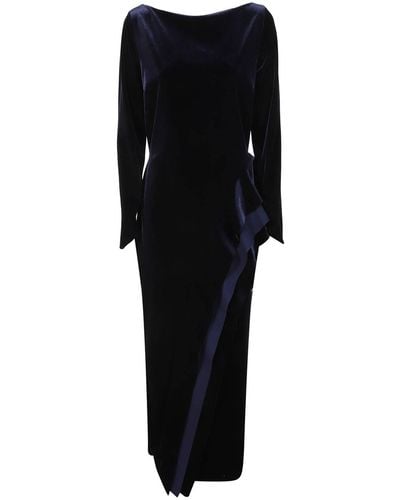 Chiara Boni Velvet Dress - Black