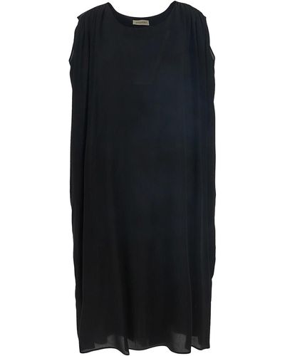 Gentry Portofino Tunic Midi Dress - Black