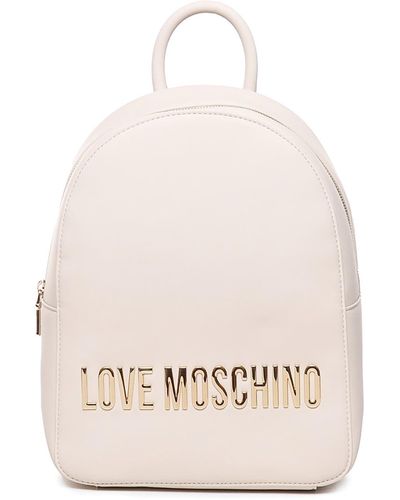 Love Moschino Backpack With Logo - White